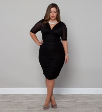 Jurk Betsy Zwart Polkadot